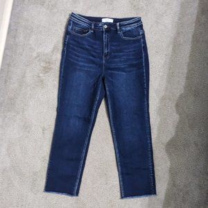 Vervet Blue high waist straight leg jeans size 31